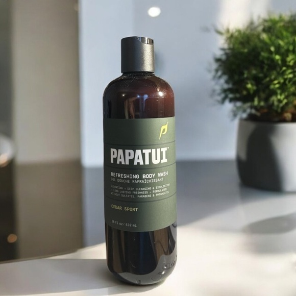 NWT Papatui Men's Deoderant 2.6oz, Body Wash 14oz, and Face Wash 8oz / The Rock - Picture 8 of 14